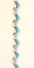 Opal Dolphin Bracelet