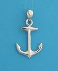 Anchor SIlver Pendant